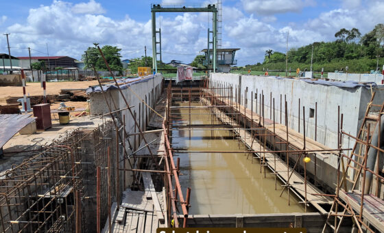 2e Tijdelijke heropening schutsluis te doorsteek